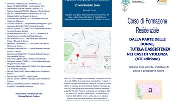 “DALLA PARTE DELLE DONNE, TUTELA E ASSISTENZA NEI CASI DI VIOLENZA” 