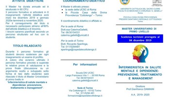 Master di primo livello