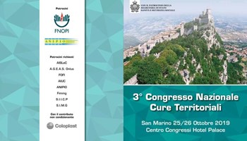 3 Congresso Nazionale Cure Territoriali