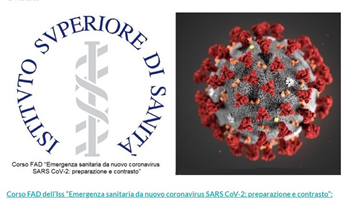 Corso in Fad in merito al Coronavirus per il personale sanitario promosso dall'Iss