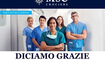 DICIAMO GRAZIE A TUTTI GLI OPERATORI SANITARI