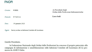 Survey on line su Infezioni Correlate all’Assistenza