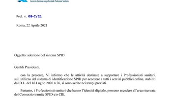 Cogeaps, accesso dal 1 Luglio 2021 solo con SPID o CIE