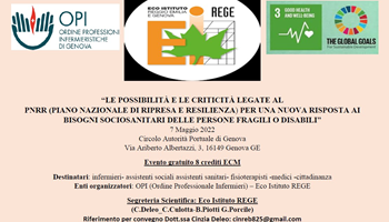 LE POSSIBILITÀ E LE CRITICITÀ LEGATE AL PNRR (PIANO NAZIONALE DI RIPRESA E RESILIENZA)