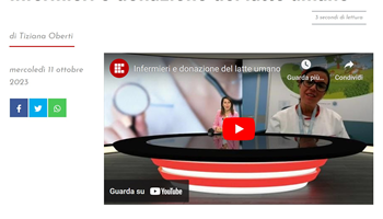 Rassegna delle interviste agli infermieri su Primocanale