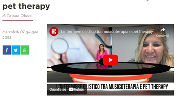 L'infermiere olistico tra musicoterapia e pet therapy