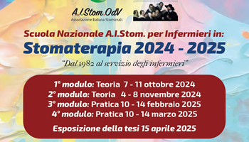 Scuola nazionale per infermieri in stomaterapia 2024 - 2025