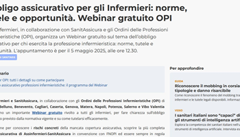 OBBLIGO ASSICURATIVO PROFESSIONI INFERMIERISTICHE: NORME,  TUTELE ED OPPORTUNITA’