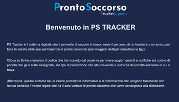 App PS Tracker a favore della cittadinanza ligure