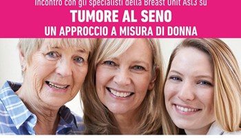 Incontro aperto alla cittadinanza: Tumore al seno: un approccio a misura di Donna