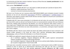 11 Settembre, scadenza presentazione modello UNI 2017