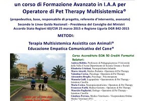 Corso di Formazione Pet Therapy