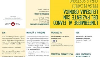 L’infermiere al fianco  del paziente con  leucemia cronica Presa in carico,   cura e sostegno