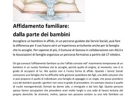AFFIDAMENTO FAMILIARE: DALLA PARTE DEI BAMBINI