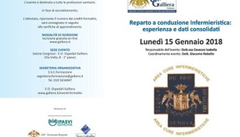 Reparto a conduzione Infermieristica:  esperienza e dati consolidati