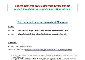 Veglia Interreligiosa