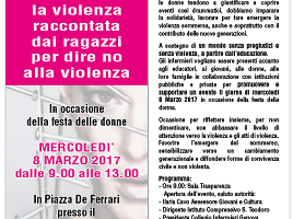 Locandina eventi 8 Marzo 2017